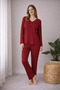 Long Sleeve Bamboo Mother Pajama Set - Young Mother Series - 5