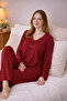 Long Sleeve Bamboo Mother Pajama Set - Young Mother Series - 7