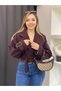 Women's Belt Detail Seamless Short Trench Coat - 2