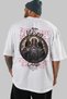 Odin 1 Back Printed White Oversize T-Shirt Men Women Cotton Crew Neck T-Shirt - 5