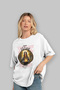 Viking Mythology 17 Pre-Printed White Oversize T-Shirt Men Women Cotton Crew Neck Tee Shirt - 4