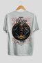 Odin 2 Back Printed White Oversize T-Shirt Men Women Cotton Crew Neck T-Shirt - 2