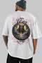 Viking Mythology 9 Back Printed White Oversize T-Shirt Men Women Cotton Crew Neck T-Shirt - 5