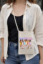 Katseye Designed Zippered Custom Made Neck-Hanging Premium Printed Canvas Bag