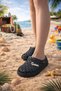 Stylish Design with Stones, Beach, Pool, Garden, Sea, Summer, Soft, Thick Soled, Daily Slippers, Sandals - 2