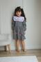 Girl's Gingham Patterned Embroidered Collared Dress Stylish Comfortable and Special Occasion Model-Jlb-093 - 2
