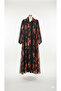 Special Design Modest Dress, lined inside, Stylish Modern Belted Dress - 2