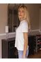 Easy Tiger T-Shirt - White Printed Oversize Crew Neck Short Sleeve Loose Fit - 2