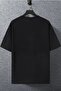Agust Bts T-shirt - Black, Oversize, Printed, Crew Neck, Printed, Short Sleeve, Loose - 2
