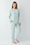 Arnetta 3407-s women's long sleeve pajama set - 3