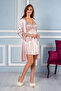 6040 Silk Set of 6 with Short Nightgown