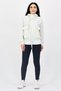 Women Sportswear Fit Long Sleeve Outdoor Jacket, Off White - 3