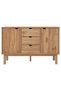Sideboard, 113.5x43x73 cm, solid pine wood - 3