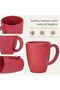 Earth Friendly Classic Cup | Made with Rice Husk | Microwave Safe | 300 ml | Set of 4 - 5