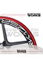 Rks Srk125R Sticker Set of 24 Stickers for Inner Wheel Lettering and Outer Stripe - 2