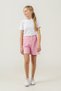 Side Double Stripe Trimmed Girls' Shorts