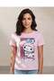 Women Pink Printed T-Shirt - 3