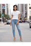 Women White Placement Print T-Shirt - 2