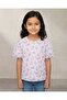 Girls Pink Printed Blouse - 4