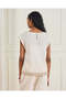 Senior Girls Beige Printed Blouse - 3
