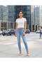 Women White Plain T-Shirt