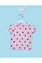 Infant Girls Lilac Printed T-Shirt