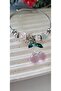 316L Stainless Steel Pink Cherry Charmli Bracelet - 2