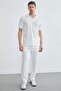 Elastic Waist Ribbed Cotton Trousers - 3