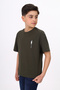 Boy's Printed Crew Neck Short Sleeve T-Shirt - 2