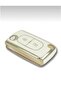 Citroen C3 Peugeot 307 2 Button White Gold Auto Key Remote Case Cover - 5