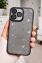 iPhone 15 Pro Max Uyumlu Simli Kılıf