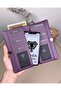 Genuine Leather Wallet with Phone Compartment and Zippered Card Holder 2134 - 5