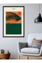 Sushi Poster One Piece Black Wooden Framed Painting - 3