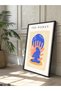 Matisse Style Poster One Piece Black Wooden Framed Painting