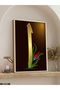Elif Harfi One Piece Wooden Framed Painting - 4