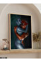 Fire and Water One-Piece Wooden Framed Painting - 4