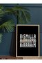 Bismillahirrahmanirrahim One Piece Wooden Framed Painting - 2