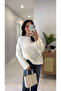 Lesiya Ecru Knitwear with Lace Detail on the Back - 3