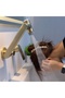 Bathroom Built-In Digital Led Sink Faucet Matte Gold Color Recessed Installation 7 Years Warranty Imported - 3