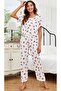 Angelina Small Cherry Short Sleeve Pajama Set - 2