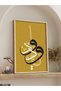 Line Art Hz. Muhammad One Piece Wooden Framed Painting - 4