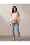 Women Beige Printed Blouse - 4