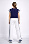 Girls 2 Pc Set Celebrate Time Top & Pants Set – Navy & White - 2
