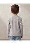 Boys Grey Long Sleeve Printed T-Shirt - 3