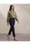 Women Green Button Front Textured Top - 4