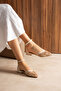 Norella Mesh Sequined Ankle Strap Open-Sided Evening Dress Shoes