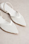Velora Mesh Lace Stone Embroidered Shoes with Elastic Back - 4