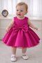 Baby Girl Fuchsia Pink Bow Detailed Birthday, Special Day Dress
