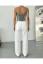 Women's 100% Cotton Denim Bustier – Strapless Buttoned Modern Crop Top - 5