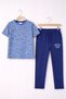 Boys’ 2-Piece Set – All-Over Print T-Shirt & “Tropical Trip” Joggers - 2